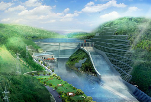 罗湖老挝南塔河1号水电站项目